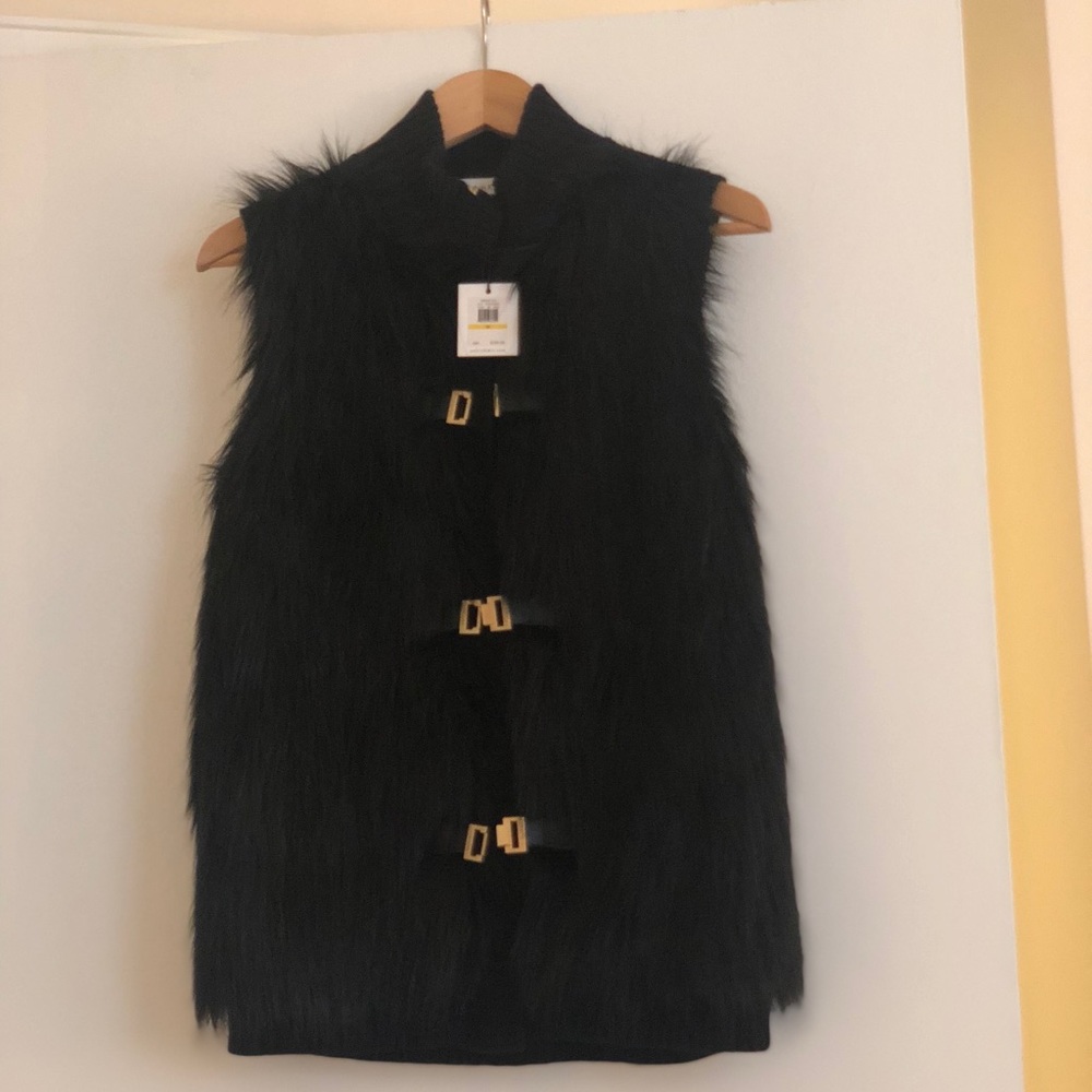 Calvin Klein Faux Fur Vest